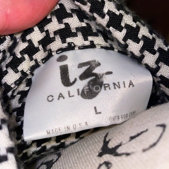 Y2K IZ California Cropped Dress Jacket - Picture 4 of 6